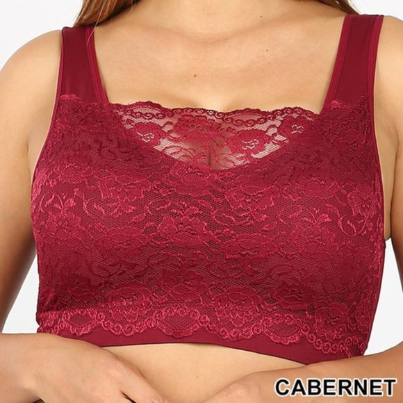"THE ANSWER" Seamless Bra Top - Picture 3 of 5